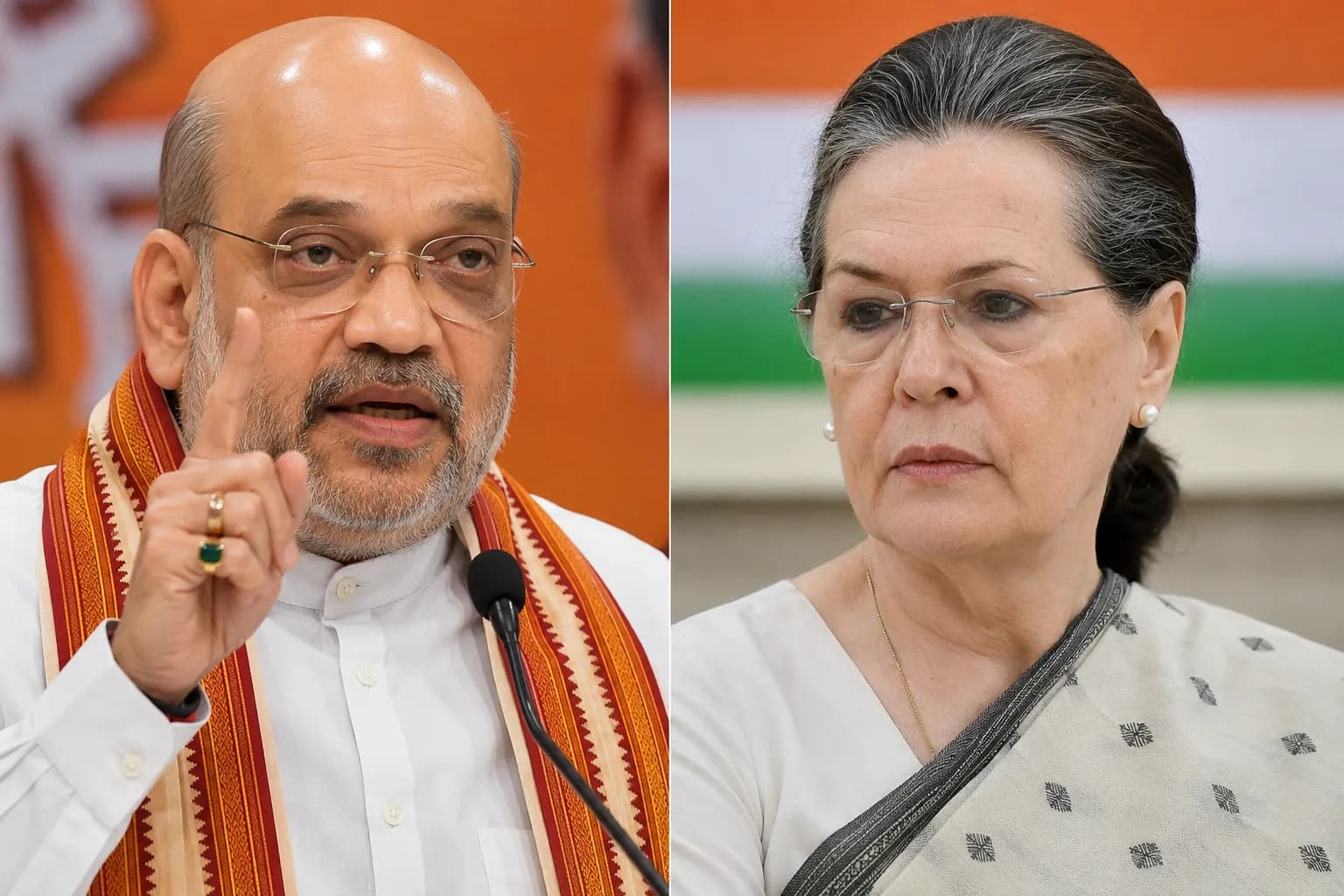 गृह मंत्री अमित शाह ने कांग्रेस से सार्वजनिक माफी मांगने की मांग की
